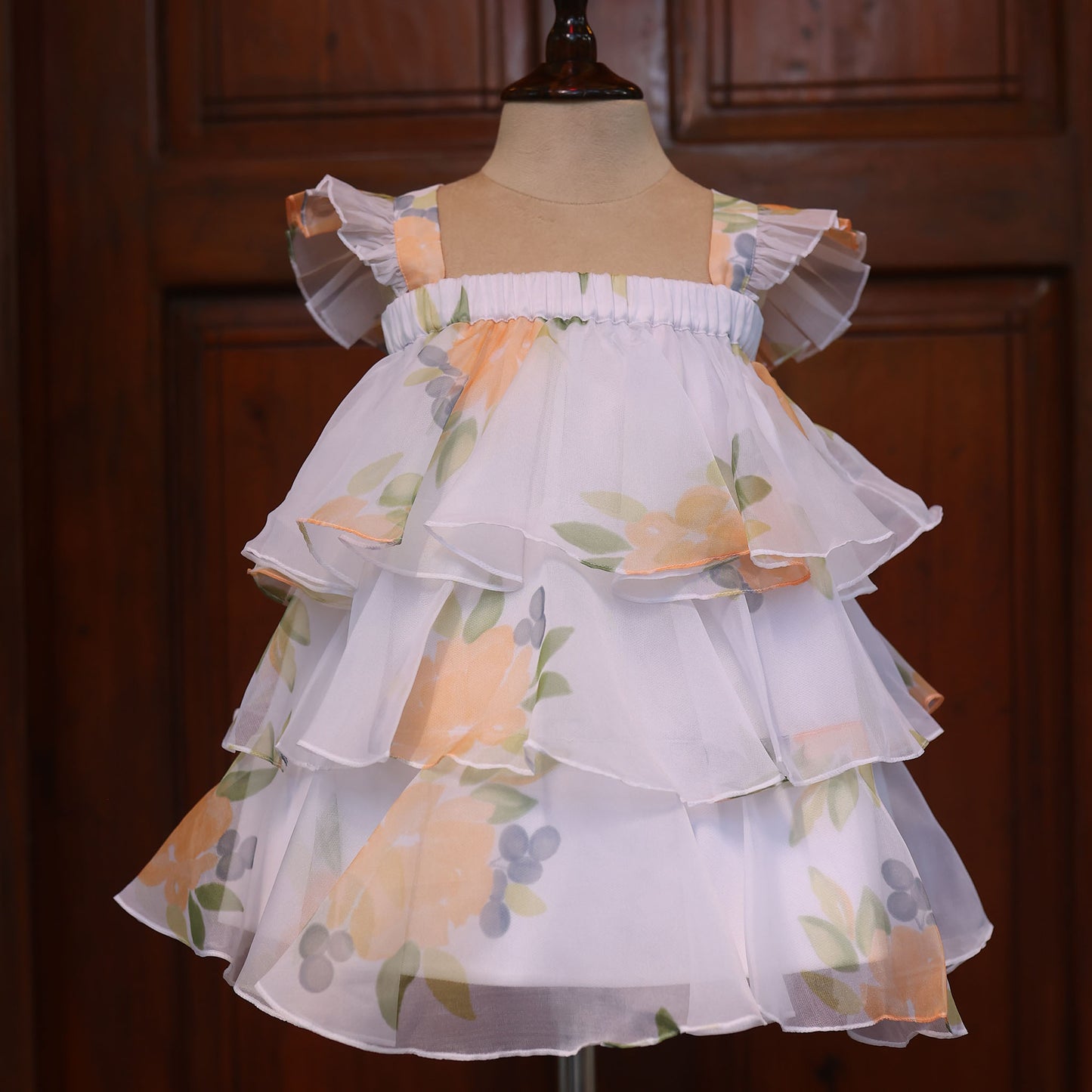 Floral fantasy dress