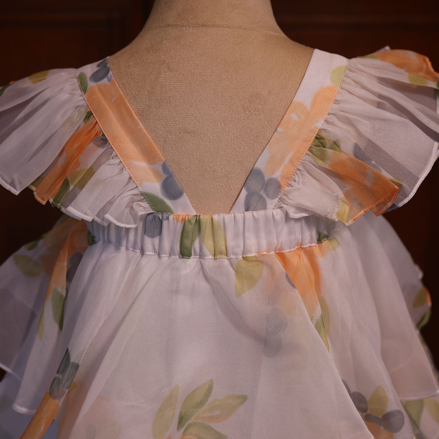 Floral fantasy dress