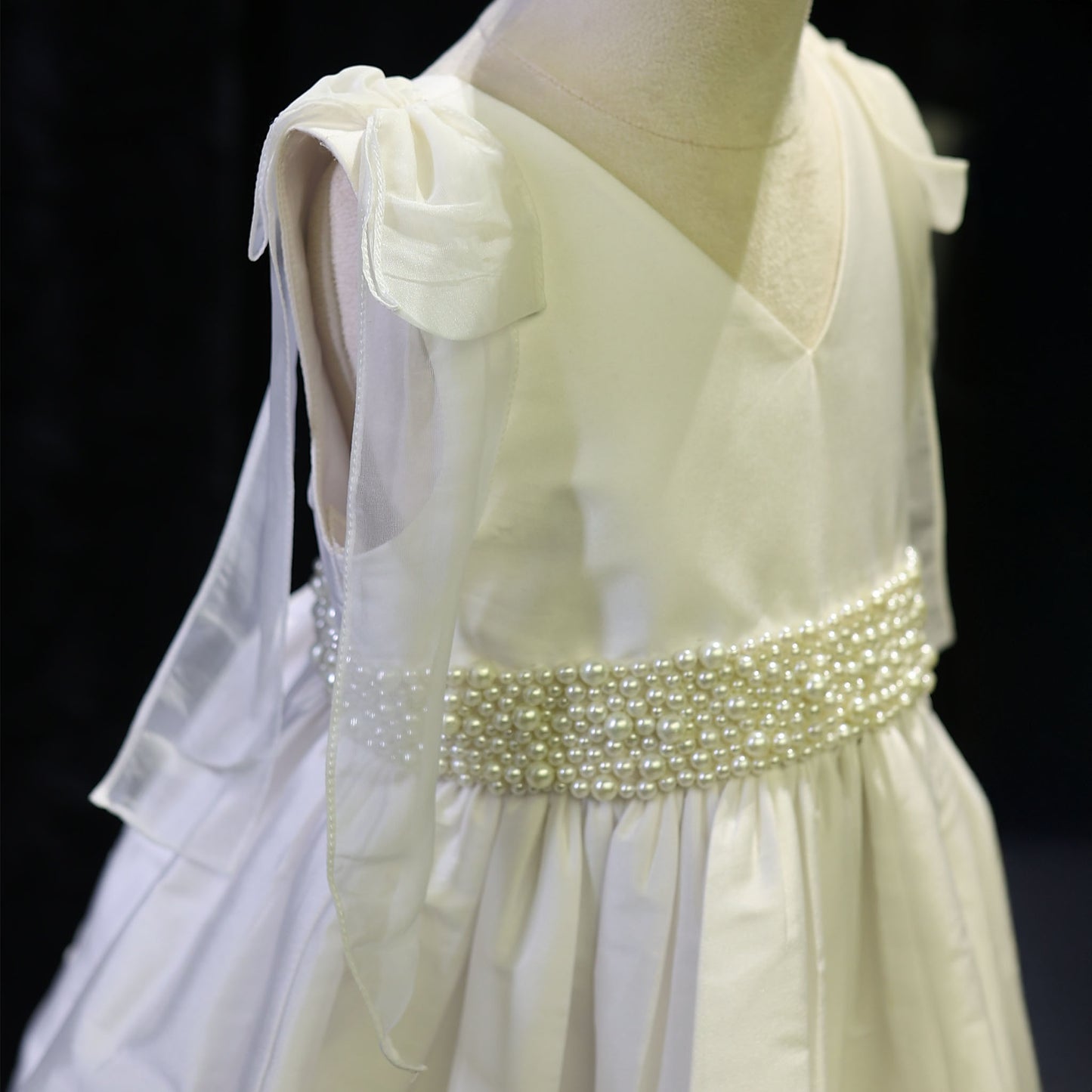 The Ivory Elegance dress