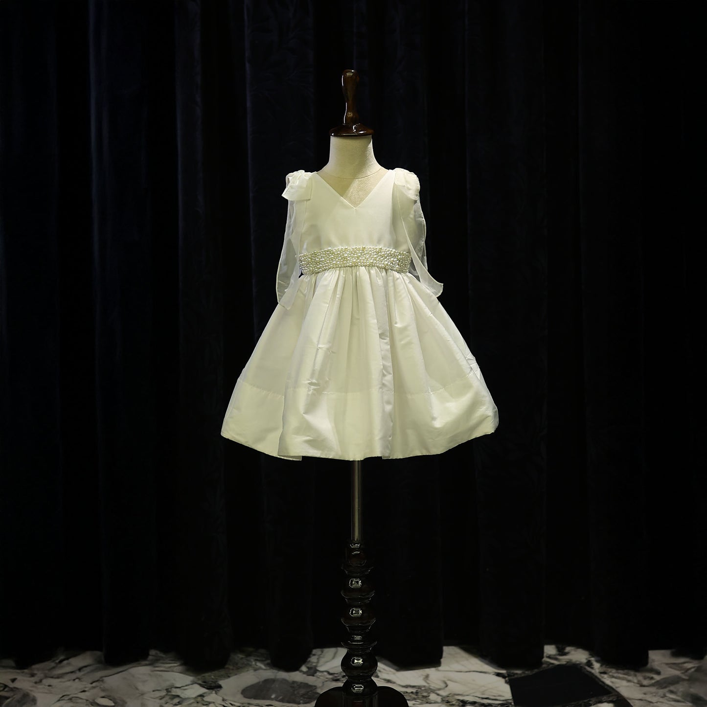 The Ivory Elegance dress