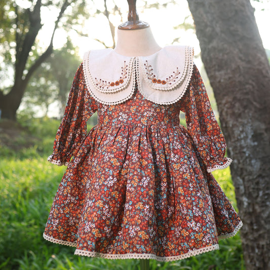 Vintage petals Dress