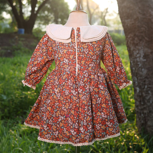 Vintage petals Dress