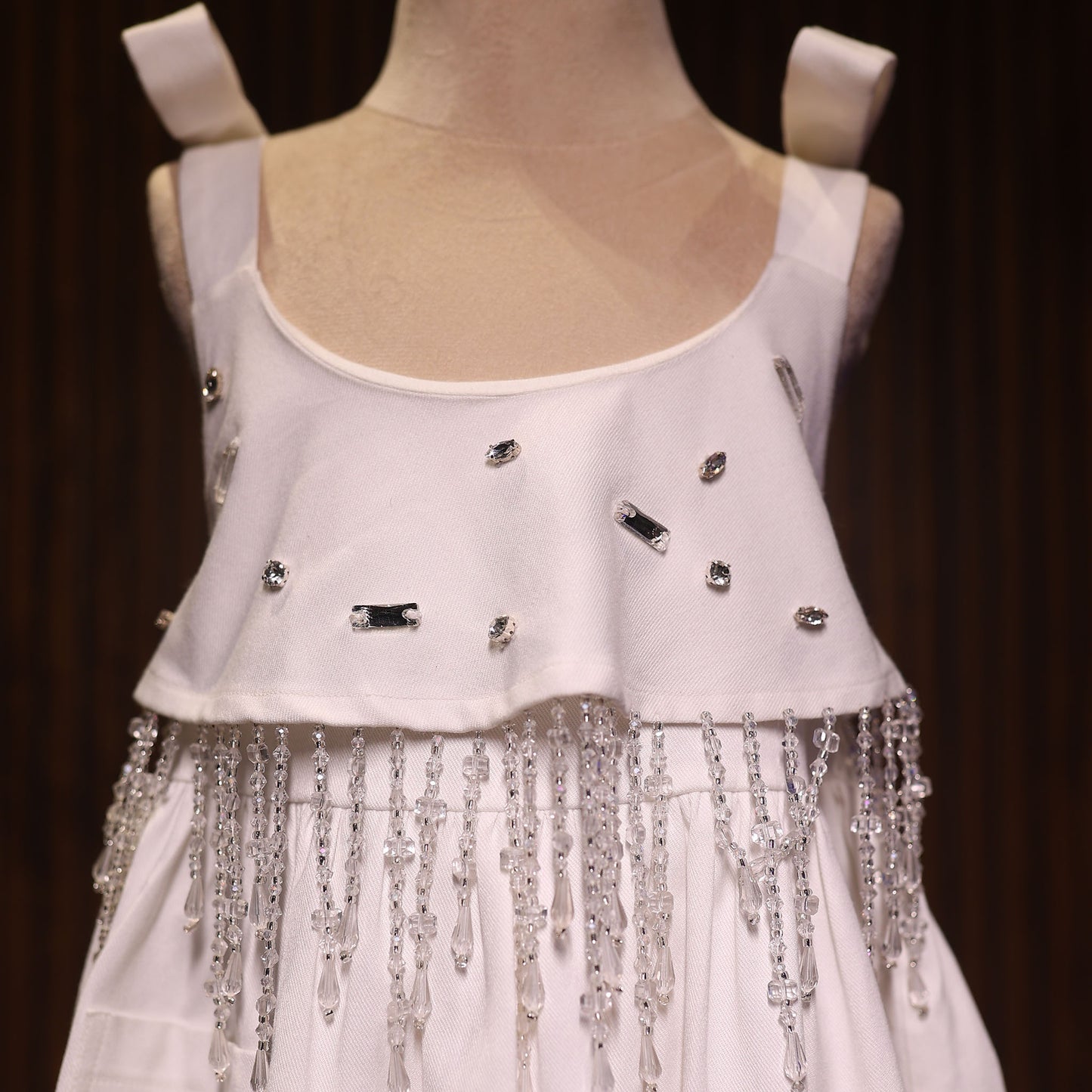 Twinkle Twirl White dress