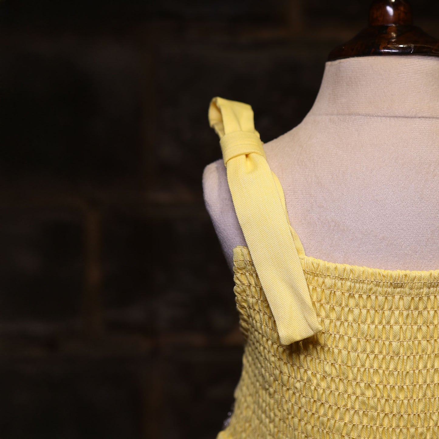 Twinkle Twirl Yellow  dress